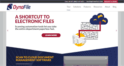 Desktop Screenshot of dynafile.com